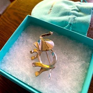 Tiffany & Co. 925 Save the Wild Elephant Brooch XL